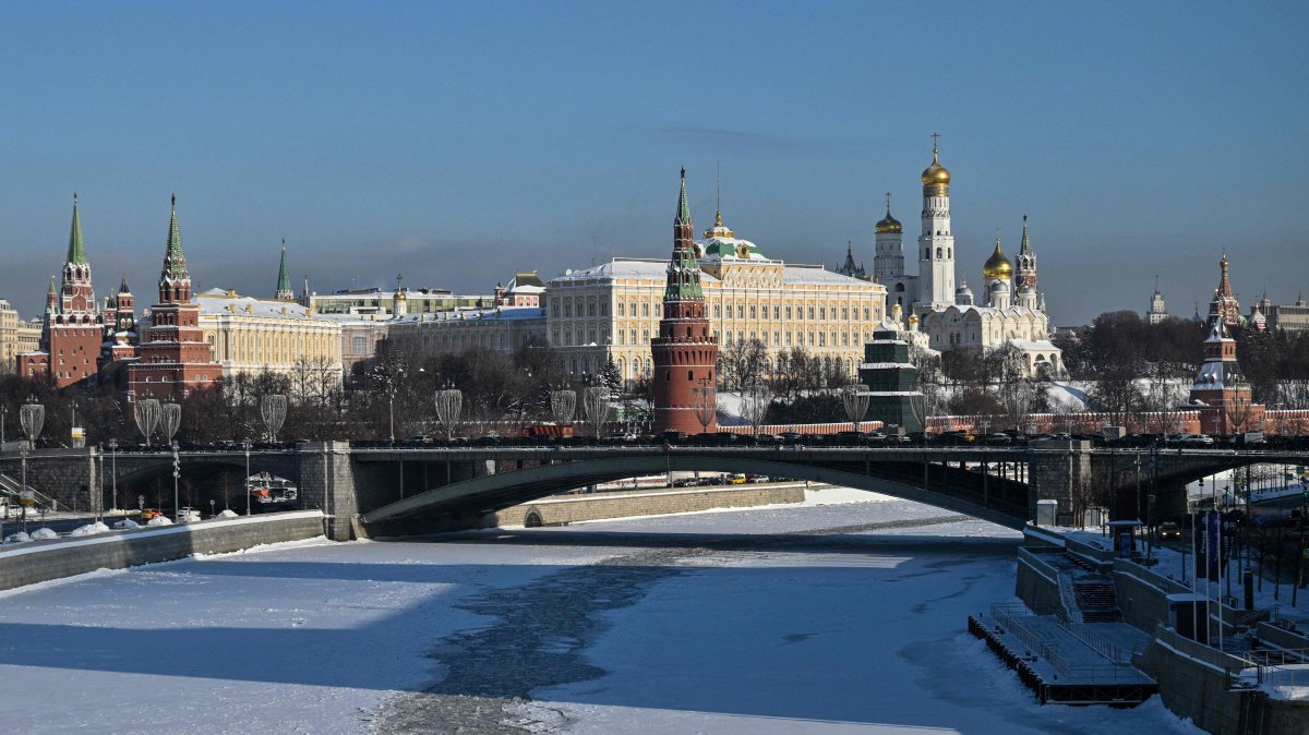 A view of the Kremlin in central Moscow, Russia, Feb. 4, 2026. (AFP Photo)