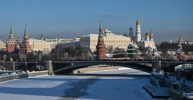 A view of the Kremlin in central Moscow, Russia, Feb. 4, 2026. (AFP Photo)