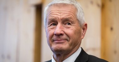 Secretary General of the Council of Europe, Thorbjrn Jagland at Council of Europe in Strasbourg, France, Nov. 26, 2016.  (AFP File Photo)