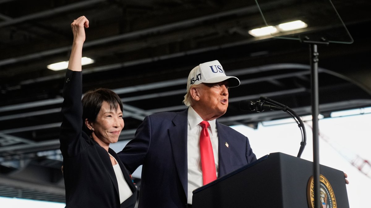 Trump backs Japan’s Takaichi ahead of hopeful election