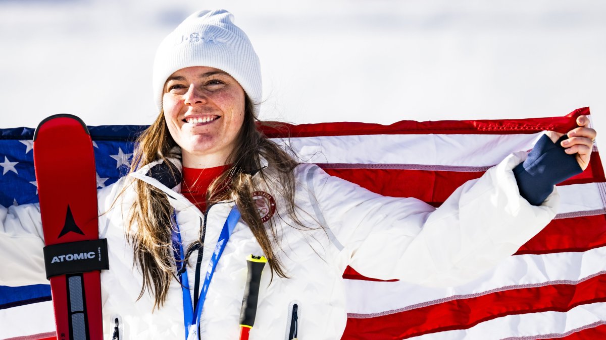 Johnson wins gold in Olympic downhill marred by Vonn crash