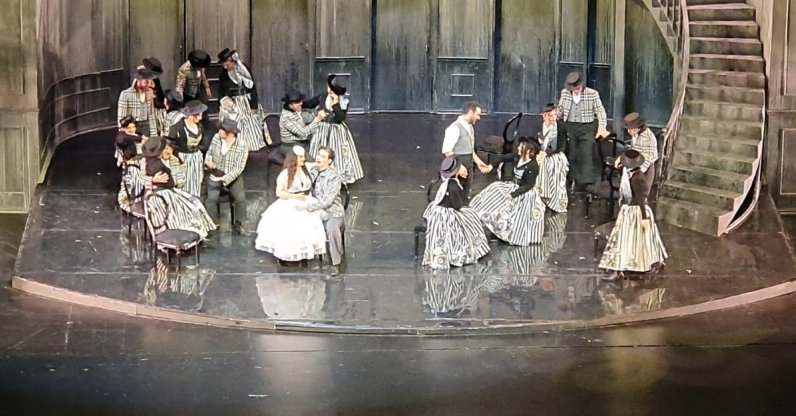 Members of the Istanbul Opera perform Mozart’s “Don Giovanni,” Istanbul, Türkiye, Feb. 5, 2026. (Photo by Mehmet Rıza)