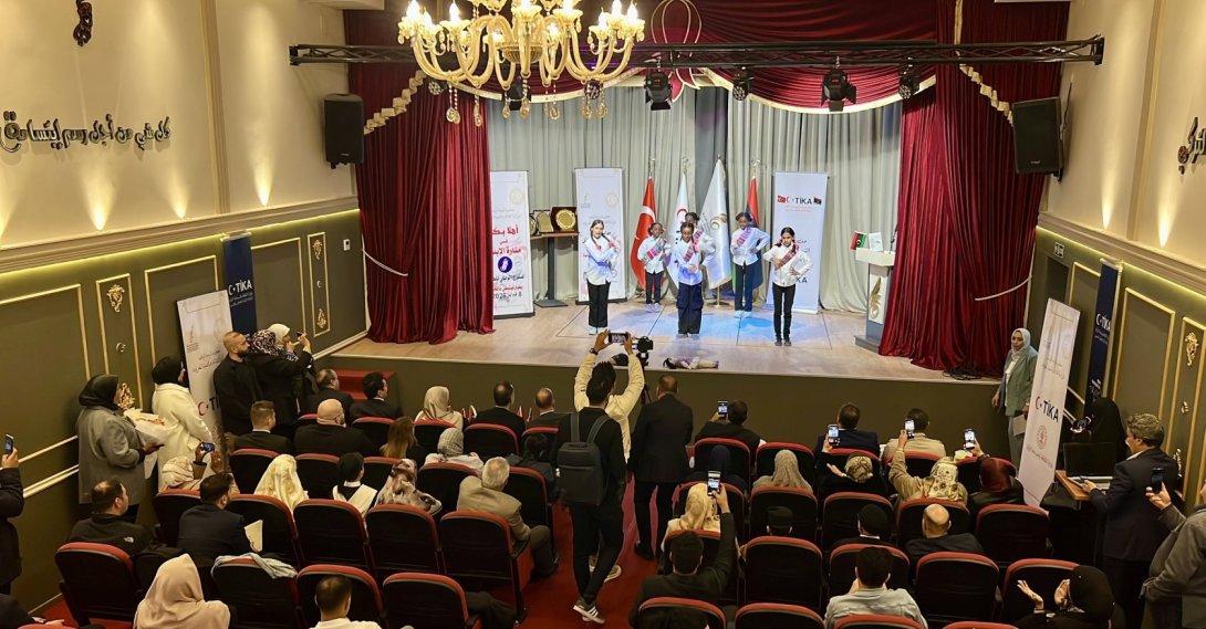 A view from the restored Libyan National Children’s Theater following renovation work carried out by the Turkish Cooperation and Coordination Agency (TIKA), Tripoli, Libya, Feb. 8, 2026. (AA Photo)