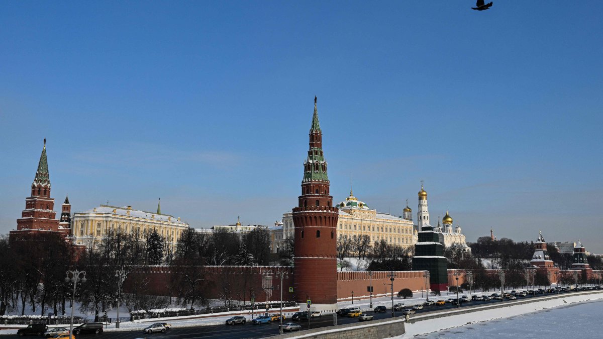 A view of the Kremlin in central Moscow, Russia, Feb. 4, 2026. (AFP Photo) 