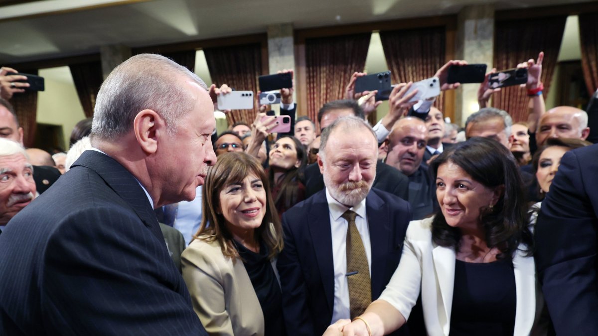 President Erdoğan to hold talks with DEM Party delegation