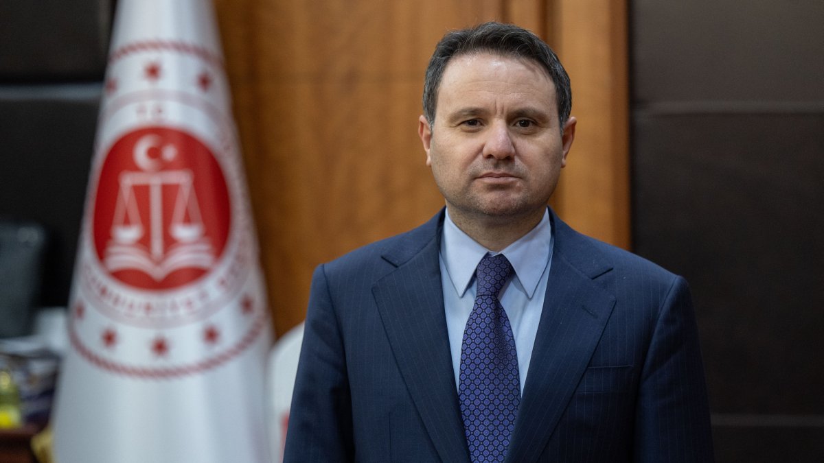 Istanbul Chief Prosecutor Akın Gürlek, who was appointed as the new Justice Minister of Türkiye, is seen at the Istanbul Chief Prosecutor's Office, Jan. 12, 2026. (AA File Photo)