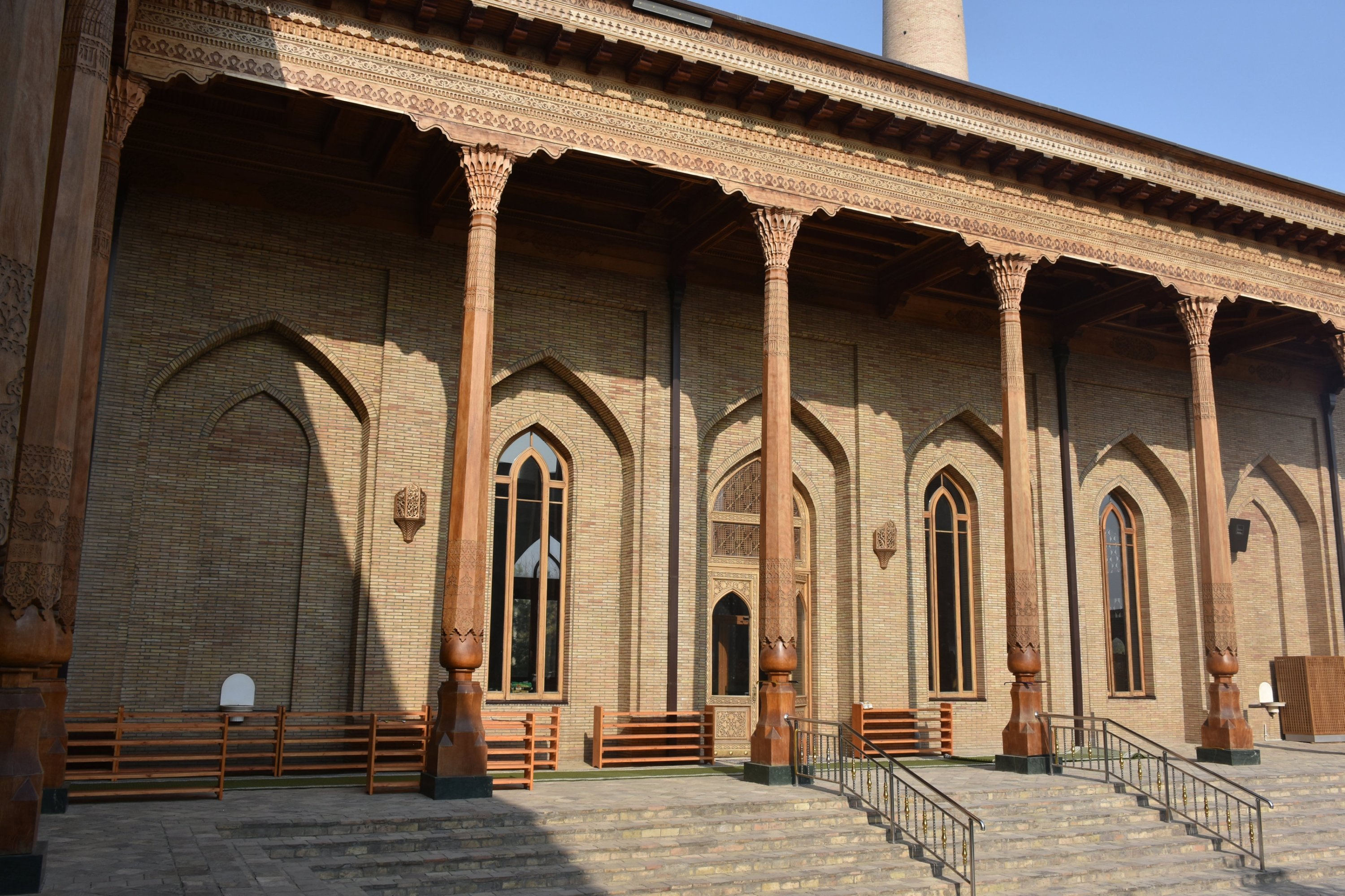 A view from Barak Khan Madrassa, Tashkent, Uzbekistan, Nov. 20, 2025. (AA Photo)