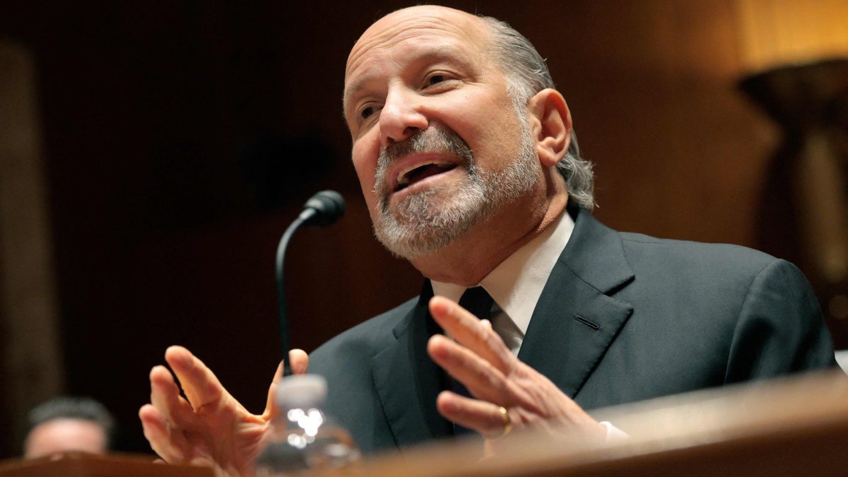 U.S. Secretary of Commerce Howard Lutnick testifies during a Senate Appropriations Subcommittee on Commerce, Justice, Science, and Related Agencies hearing in Washington, D.C., U.S., Feb. 10, 2026. (AFP Photo)
