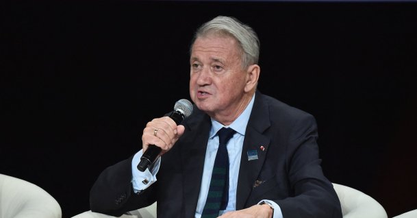 Then-President of the International Peace Institute Terje Rod-Larsen speaks onstage during the "Global Citizen: Movement Makers" at NYU Skirball Center in New York City, Sept. 17, 2017. (AFP File Photo)