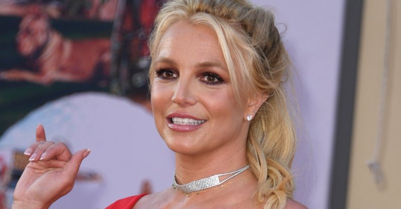 U.S. singer Britney Spears arrives for the premiere of Sony Pictures' "Once Upon a Time in Hollywood" at the TCL Chinese Theatre in Hollywood, California, U.S., July 22, 2019. (AFP Photo)