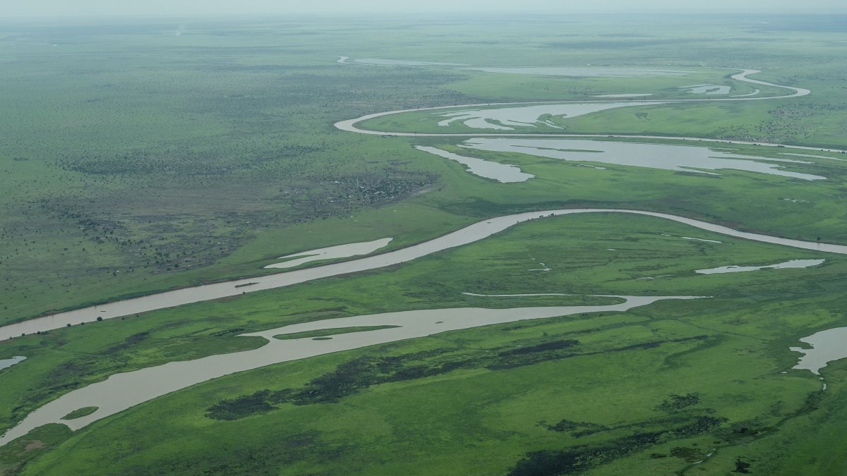 A view of the Nile River in Sudan, June 9, 2025. (AP Photo)