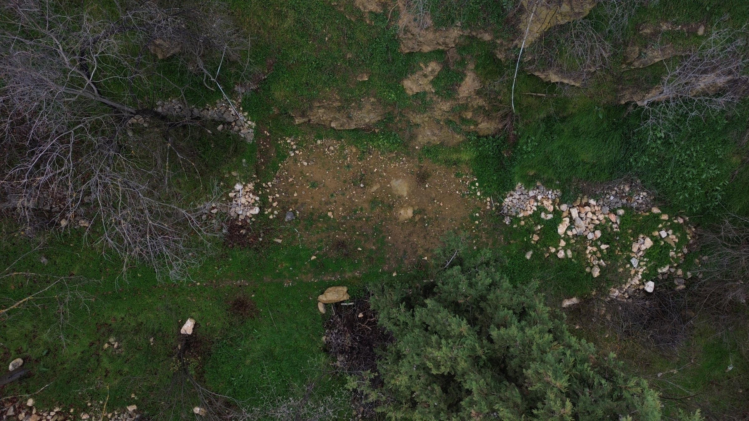 The area where Osman Gazi’s house once stood has been registered as a cultural heritage site in Bilecik, northwestern Türkiye, Jan. 8, 2026. (AA Photo)