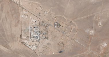 A satellite image shows the al-Tanf Base, in Syria, July 20, 2025. 2026. (Reuters Photo)