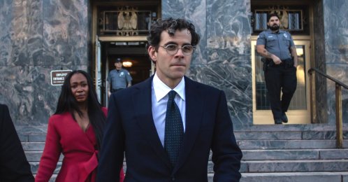 Instagram CEO Adam Mosseri leaves the Los Angeles County Superior Court after testifying in a social media trial in Los Angeles, U.S., Feb. 9, 2026. (AFP Photo)