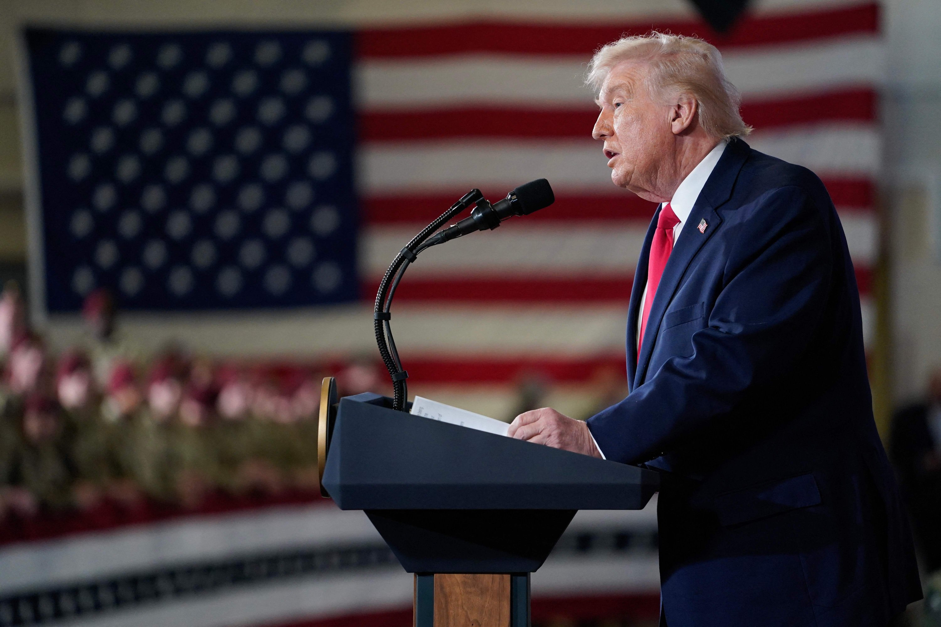 Trump orders 2nd aircraft carrier to Mideast amid Iran nuclear push