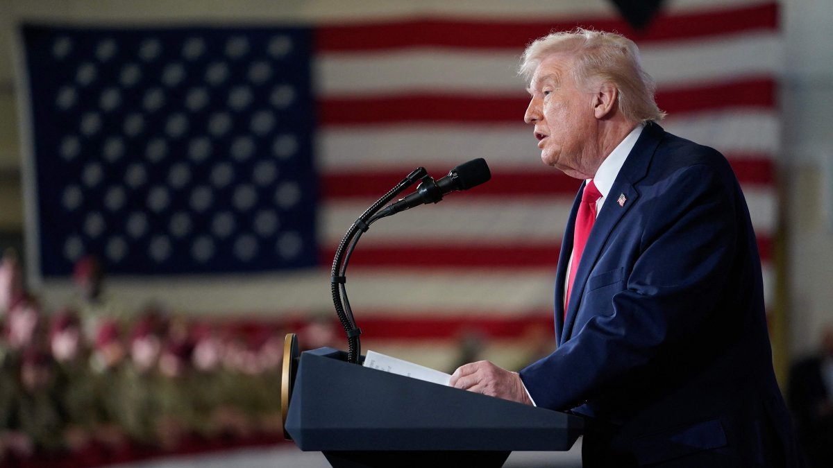 Trump orders 2nd aircraft carrier to Mideast amid Iran nuclear push