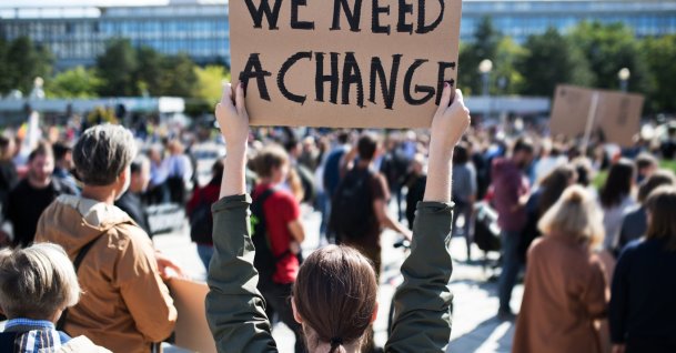 Public demonstrations in democratic societies allow expatriate communities to amplify concerns that might otherwise receive limited international attention. (Shutterstock Photo)