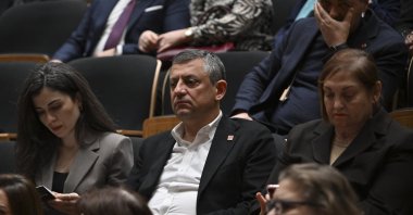 CHP leader Özgür Özel attends a concert, Ankara, Türkiye, Feb. 13, 2026. (AA Photo)