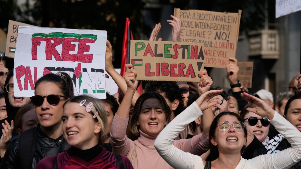 Milano-Cortina hosts remove worker after 'Free Palestine' chant