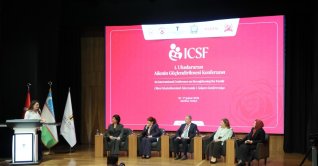 Officials attend the opening session of the First International Conference on Strengthening the Family, Istanbul, Türkiye, Feb. 16, 2026. (Courtesy of KADEM)