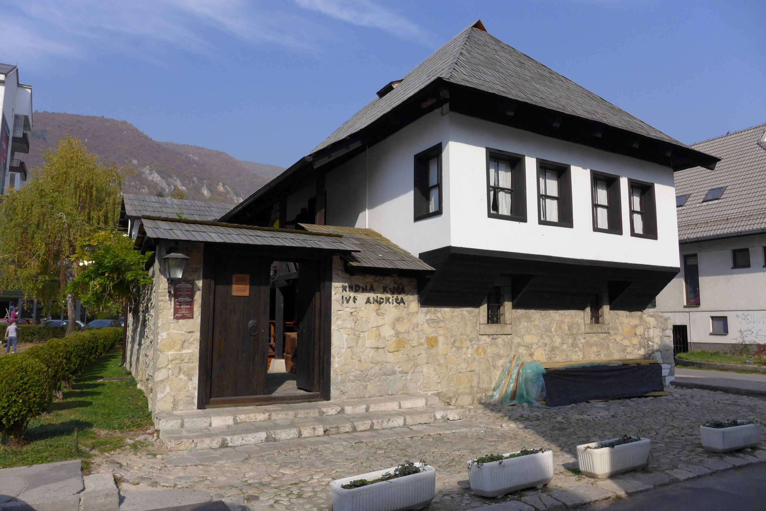 Birthplace of Nobel Prize-winning writer and poet Ivo Andric, Travnik, Bosnia-Herzegovina, Oct. 13, 2018. (Shutterstock Photo)
