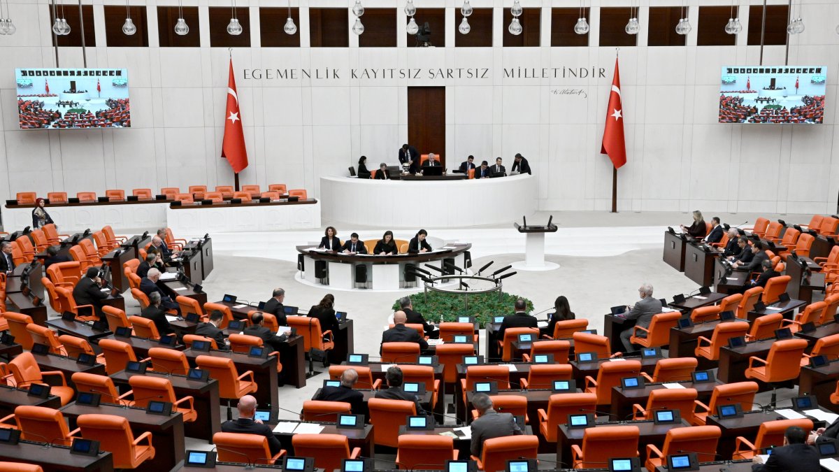 A view of the Turkish Parliament, Ankara, Türkiye, Feb. 17, 2026. (AA Photo)