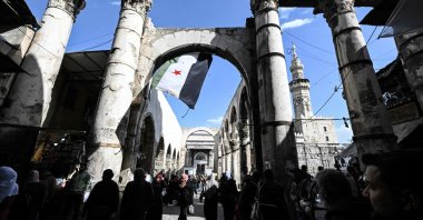 People shop in the Old City of Damascus, Syria, Feb. 18, 2026. (AFP Photo)