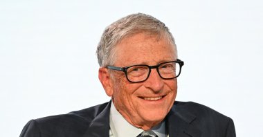 Microsoft co-founder and chair of the Gates Foundation Bill Gates attends a session during the Philanthropy Asia Summit, Singapore, May 5, 2025. (AFP Photo)