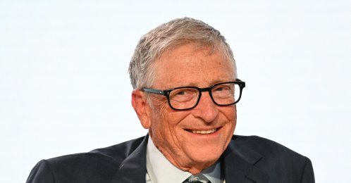 Microsoft co-founder and chair of the Gates Foundation Bill Gates attends a session during the Philanthropy Asia Summit, Singapore, May 5, 2025. (AFP Photo)