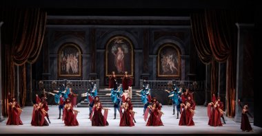 A scene from “Romeo and Juliet.” (Courtesy of AKM)