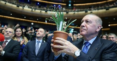 President Recep Tayyip Erdoğan attends the launch of the Cemre Foundation, Istanbul, Türkiye, Feb. 20, 2026. (AA Photo)