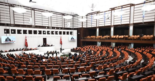 A view of Parliament, Ankara, Türkiye, Dec. 24, 2025. (AA Photo)