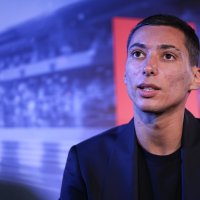 National rider Toprak Razgatlioglu speaks after the premiere of the documentary “El Turco: Toprak Razgatlioglu,” which chronicles his journey from World Superbike champion to MotoGP, at Terminal Kadikoy, Istanbul, Türkiye, Feb. 10, 2026. (AA Photo)
