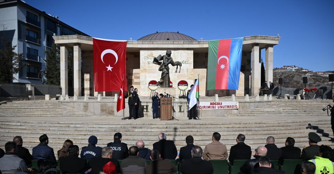 The victims of the Khojaly Massacre are commemorated at the Khojaly Museum, Kızılcahamam district, Ankara, Türkiye, Feb. 25, 2025. (AA Photo)