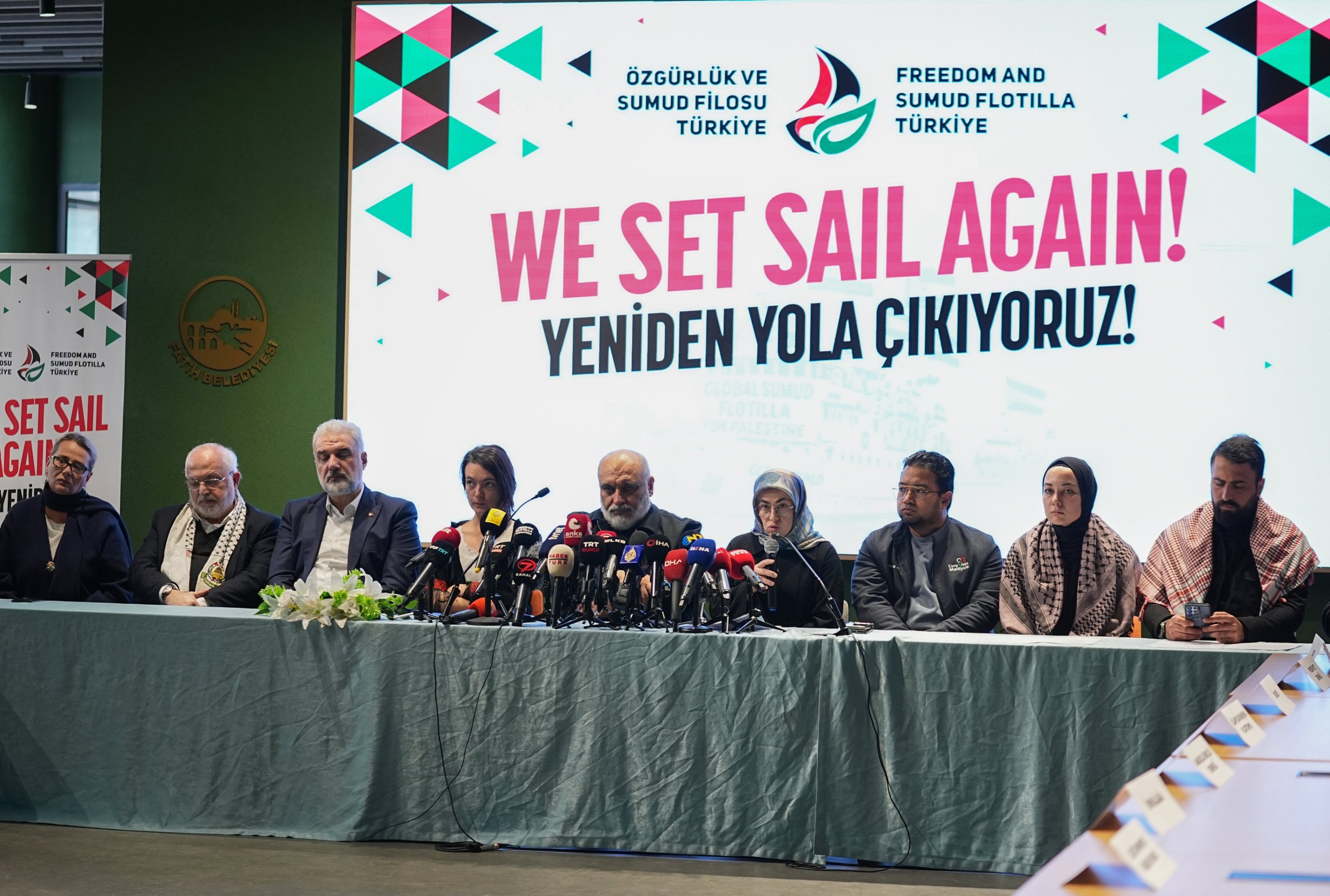 Global flotilla for Gaza aims to set sail again soon with Turks aboard