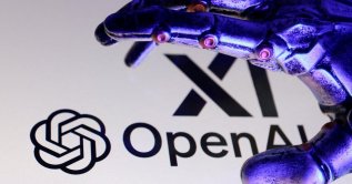 Open AI and xAI logos are seen in this illustration created on Sept. 12, 2025. (Reuters File Photo)