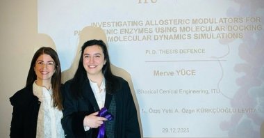 Özge Kürkçüoğlu (L) and Merve Yüce. (Photo: Timur Sırt)