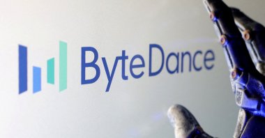 The ByteDance logo is seen in this illustration, Feb. 8, 2025. (Reuters Photo)