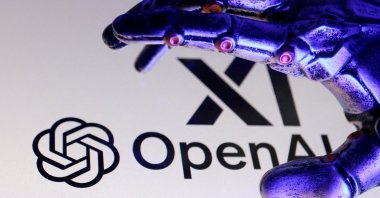 Open AI and xAI logos are seen in this illustration created on Sept. 12, 2025. (Reuters File Photo)