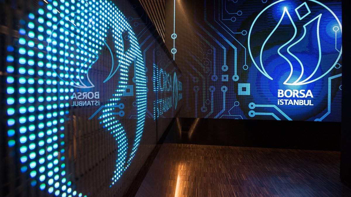 A general view of the Borsa Istanbul stock exchange is seen in this file photo. (IHA Photo)