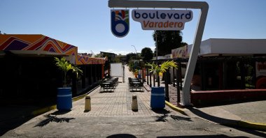 An empty boulevard in a touristic zone as the U.S. blocks shipments of oil from reaching the island nation, Varadero, Cuba, Feb. 14, 2026. (Reuters Photo)