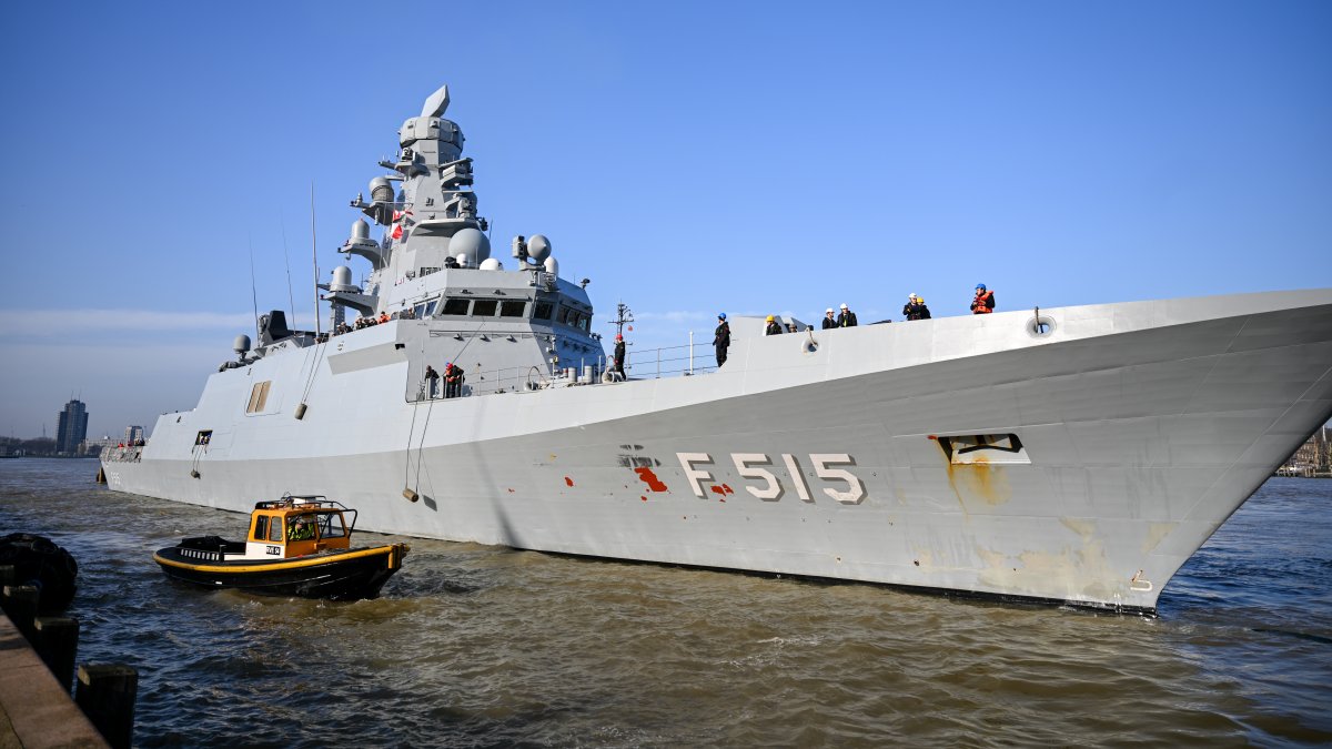Turkish warships arrive in Rotterdam for NATO Steadfast Dart exercise