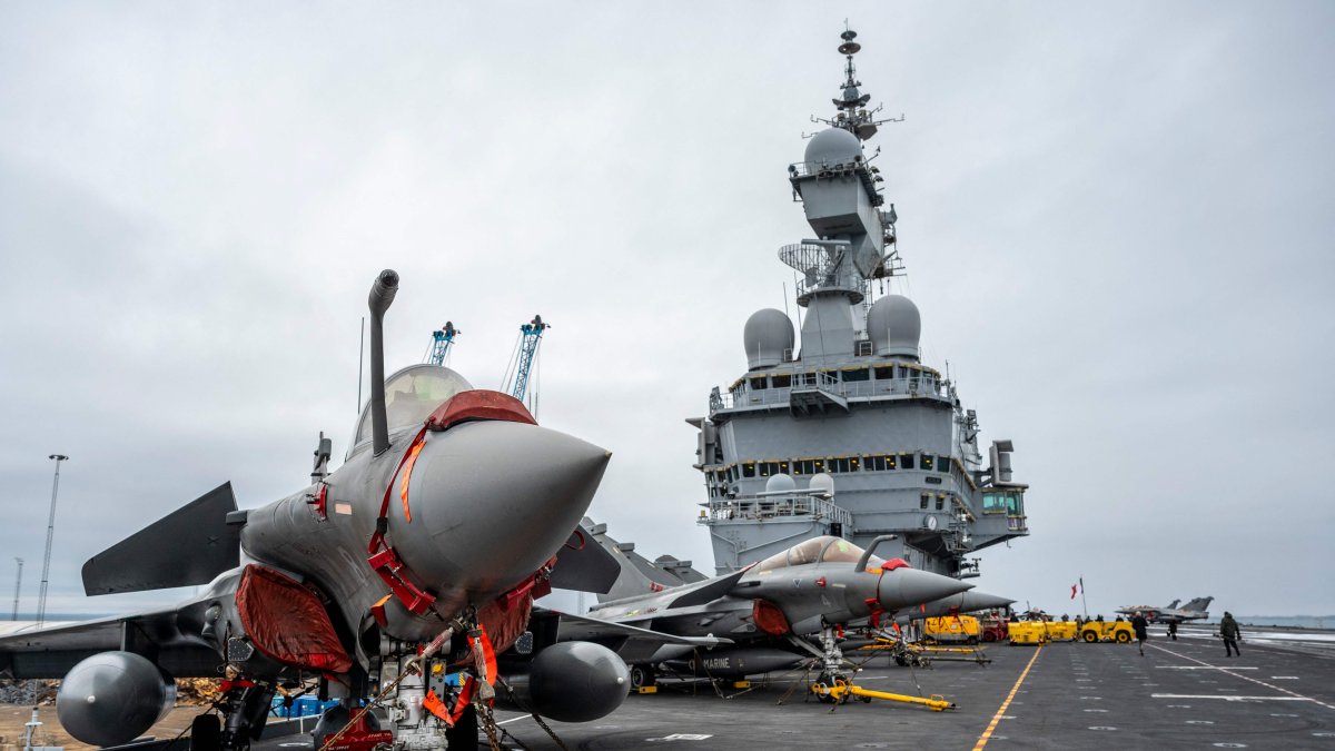 Russian drone violates Sweden's airspace near French carrier