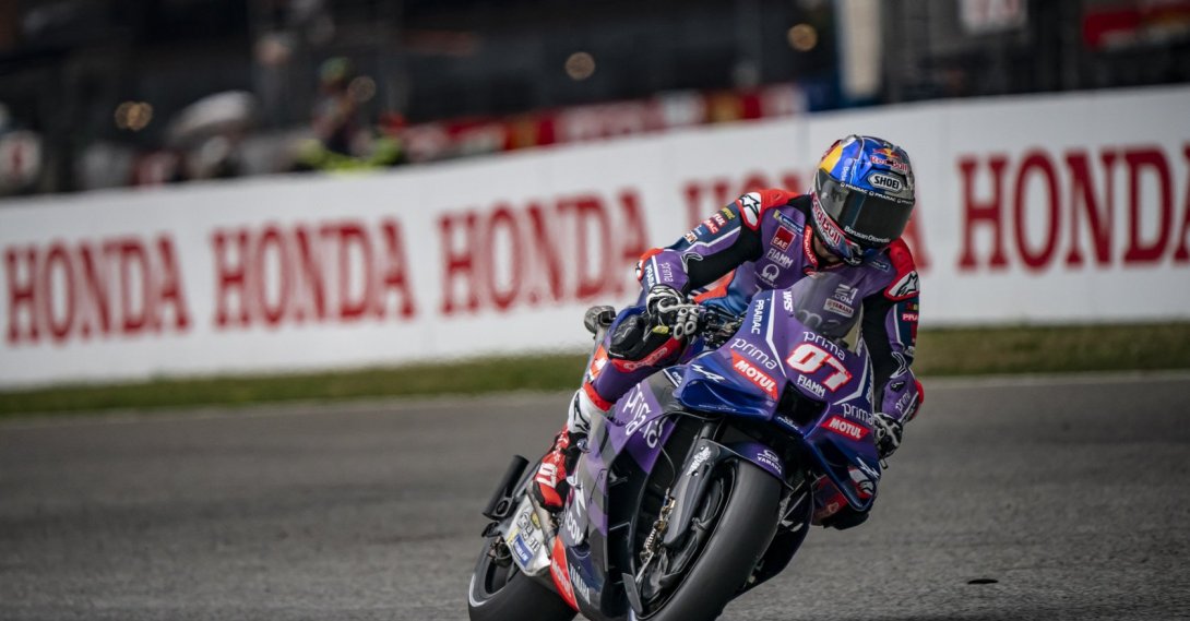 Toprak Razgatlıoğlu takes part in a practice session ahead of the 2026 MotoGP season opener, the Thailand Grand Prix, at Chang International Circuit, Buriram, Thailand, Feb. 27, 2026. (AA Photo)
