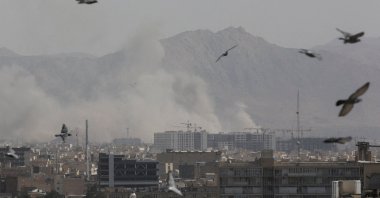 Smoke rises following an explosion, after Israel and the U.S. launched strikes on Iran, in Tehran, Iran, Feb. 28, 2026. (Reuters Photo)