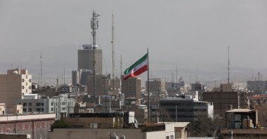An Iranian flag flutters, after Israel and the U.S. launched strikes on Iran, in Tehran, Iran, Feb. 28, 2026. (Reuters Photo)