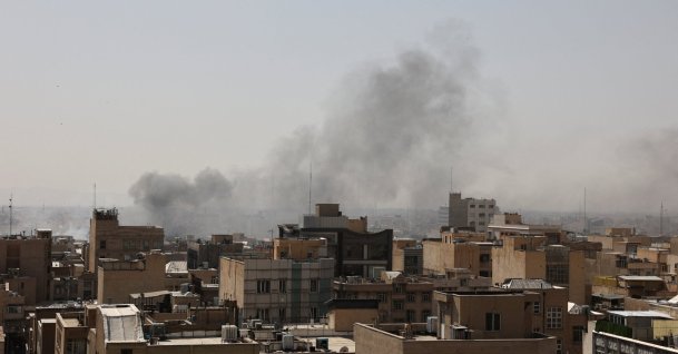 Smoke rises following an explosion, after Israel and the U.S. launched strikes on Iran, in Tehran, Iran, Feb. 28, 2026. (Reuters Photo)