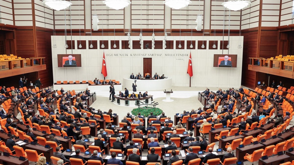 A view of the Parliament, Ankara, Türkiye, Dec. 24, 2025. (DHA Photo)