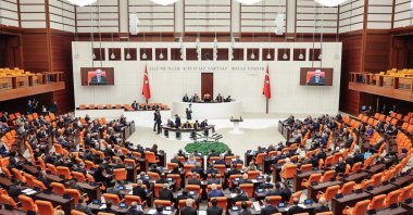 A view of the Parliament, Ankara, Türkiye, Dec. 24, 2025. (DHA Photo)
