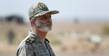 Iran's Army Commander-in-Chief, Maj. Gen. Abdolrahim Mousavi looks during a military exercise in an undisclosed location in Iran, Aug. 25, 2022. (Reuters Photo)